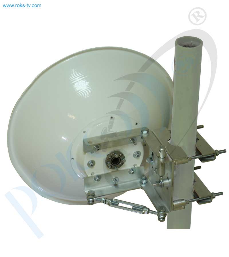 Double reflector link antenna 0.4m rear